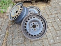 3x Stahl Felgen Fiat 5 1/2 J 14 H 4-Loch Baden-Württemberg - Bretzfeld Vorschau