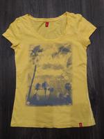 T-Shirt gelb EDC Esprit Gr.S mit Motiv Sommer Sachsen - Rabenau Vorschau