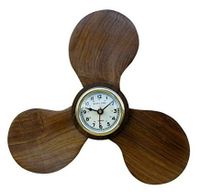 Maritime Wanduhr- Propeller aus Holz mit Uhr Thüringen - Sondershausen Vorschau