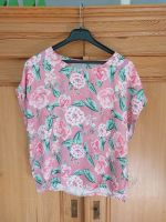 Mexx Bluse Top Shirt XL Blumen rosa Bayern - Castell Unterfranken Vorschau