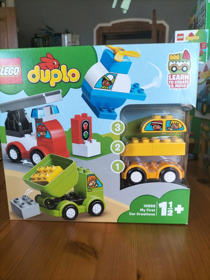 Lego Duplo Meine ersten Fahrzeuge Set 10886 gebraucht in Senftenberg