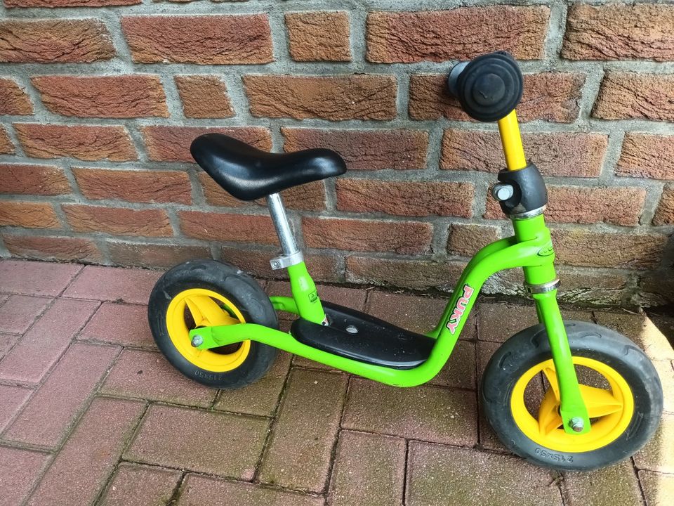 Puky Laufrad f. Kinder ab ca.2 in der Farbe grün/gelb sehr robust in Wesel