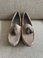 ara !!NEU!! Damen Slipper Mokassin Halbschuh Nubukleder taupe Ludwigsvorstadt-Isarvorstadt - Isarvorstadt Vorschau