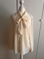 H&M Bluse Gr. 44 neu beige creme mit Schleife Business Büro München - Laim Vorschau