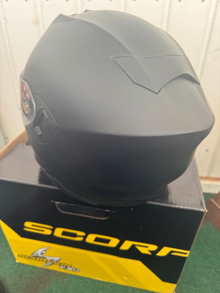 Motorradhelm Scorpion Exo 520 air schwarz matt in Meuselwitz