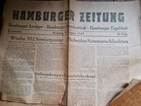 11 Historische Hamburger Zeitungen aus 1943 im 2. Weltkrieg Eimsbüttel - Hamburg Eimsbüttel (Stadtteil) Vorschau