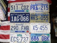 Original Kentucky US Kennzeichen License Plate Hessen - Wabern Vorschau