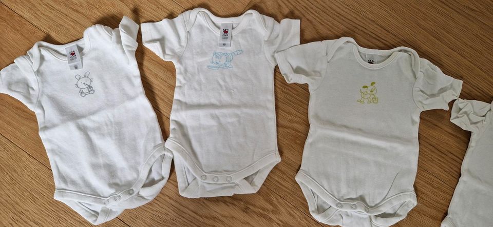 8x Bodys Größe 62 Kurzarm-Body Langarm-Body Body H&M C&A Babyclub in Maintal