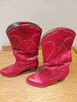 Damen Cowbaystiefel rot Gr.39 Bayern - Mamming Vorschau