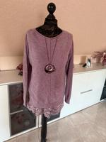 KUSCHELIGER TREDY PULLI, EINHEITSGRÖSSE, ROSÉ Niedersachsen - Vechelde Vorschau
