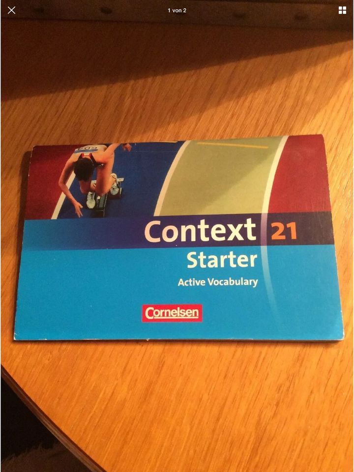 Context 21 Starter Active Vocabulary Englisch Vokabeln Cornelsen in Duderstadt