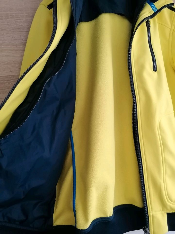 Camp David Jacke Herren Softshell gelb Größe L w neu in Erfurt