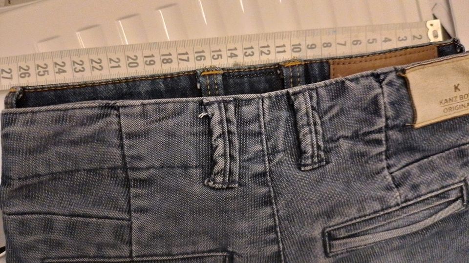 2 Jeans/Hosen slim/skinny Gr. 110/116 (Kanz/Palomino) in Eime