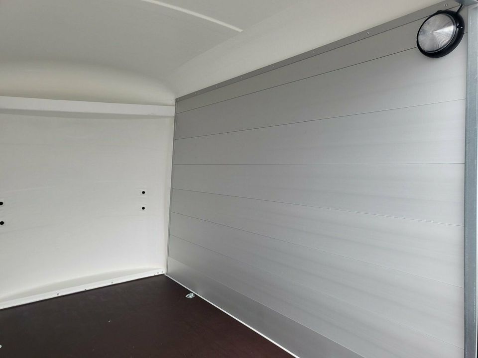 Böckmann Aluminium Koffer Anhänger KT-PB-AL 2513/135 F + Rampe in Uplengen