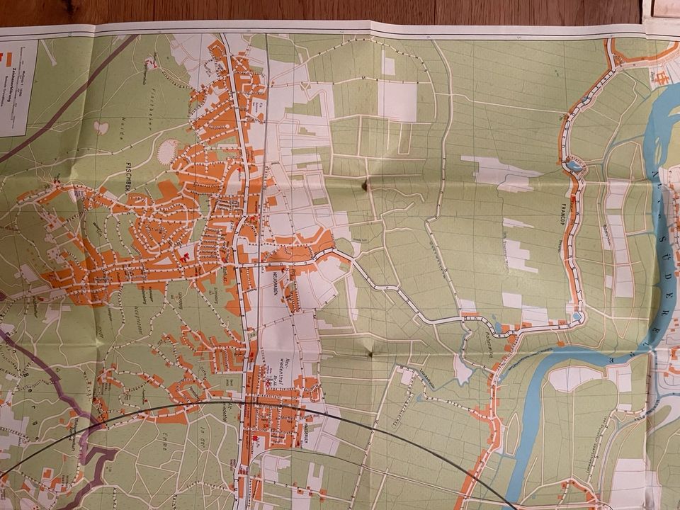 Stadtplan Harburg Wilhelmsburg Hamburger Freihafen in Jork