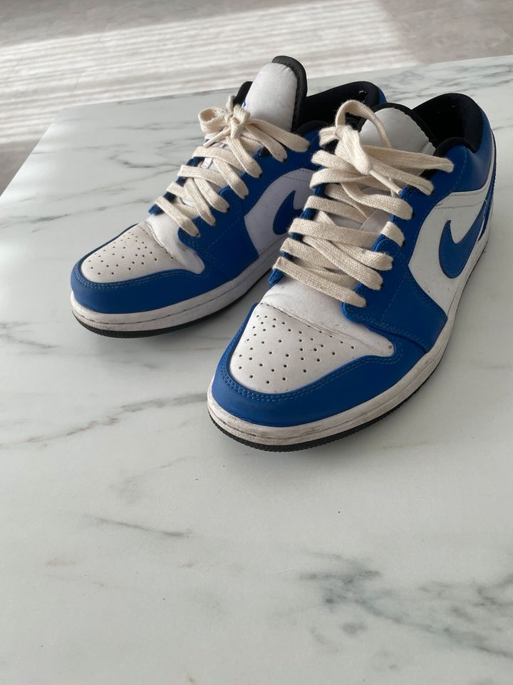 Nike Air Jordan 1 low Größe 41 TOP Blue Marina in Herne