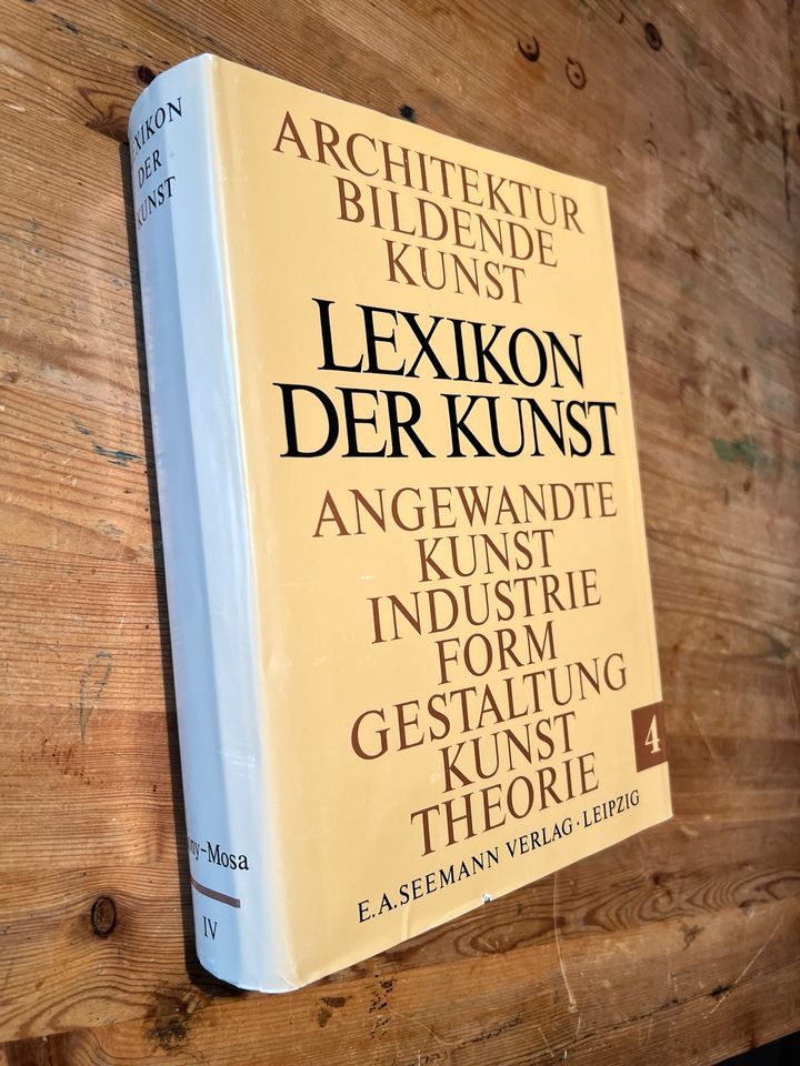 Lexikon Der Kunst, Sammlung mit 7 Bänden des E.A. Seemann Verlags in Hof (Saale)