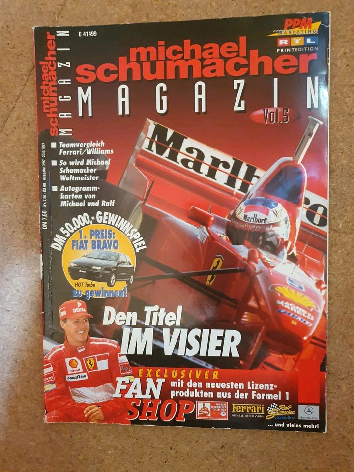 Michael Schumacher Magazine in Sauldorf