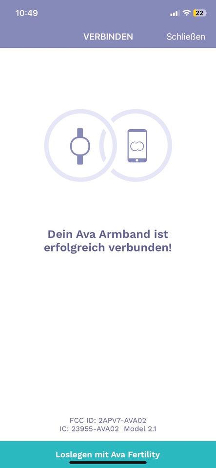 Ava Fertility Tracker 2.0 in Gottmadingen