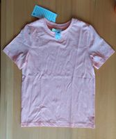 Neues einfarbiges T-Shirt Gr. 128 apricot Palomino Bio-Baumwolle Hessen - Neuhof Vorschau