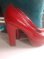 High Heels Pumps rot Lack gr 40 Absatz 12 cm Absatz Leipzig - Leipzig, Südvorstadt Vorschau