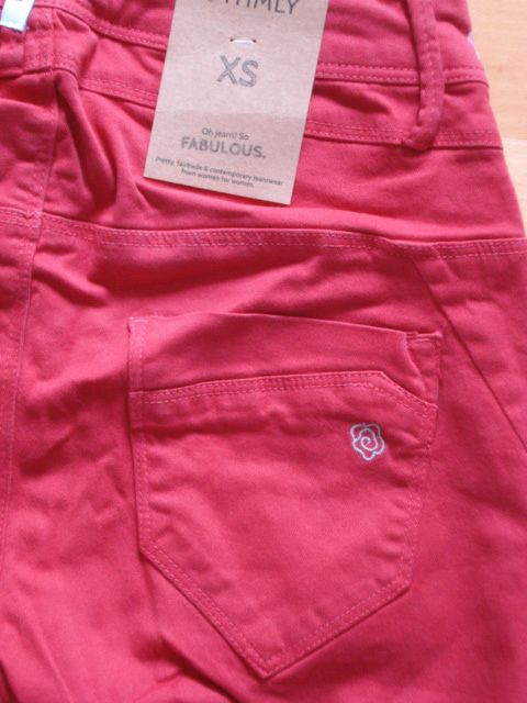 modische Damenhose, ITIMLY Mette, rot, Gr. XS, NEU in Oldenburg