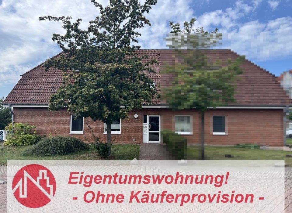 3-Zimmer Erdgeschosswohnung in einem 4-Familienhaus mit Garten und Stellplatz / Fernwärme in Ludwigslust