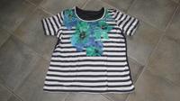 T-Shirt_Shirt_Kurzarm_Blumen_Pailletten * C&A * 46_XL Niedersachsen - Gifhorn Vorschau
