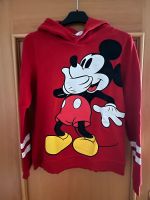 H&M Mickey Mouse Hoodie Kapuzenpullover rot Größe 158/164 Bayern - Holzkirchen Vorschau