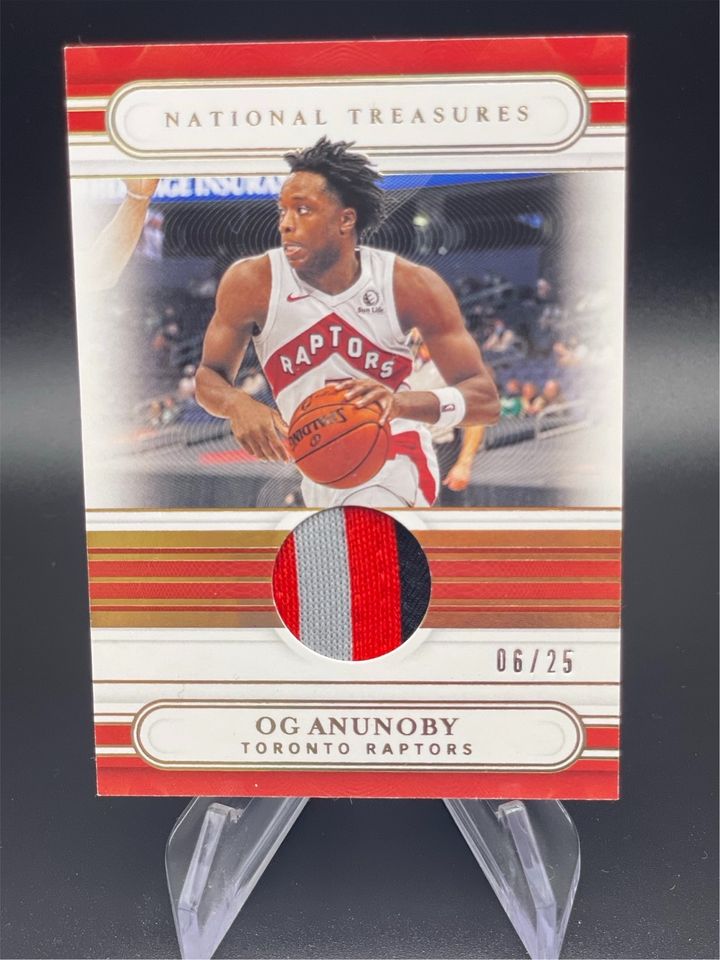 2020 Panini National Treasures OG Anunoby - Patch in Pulheim