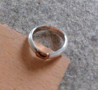 Silberring, 925, mit Rosegold, Ringgröße 59 Bayern - Schwabach Vorschau