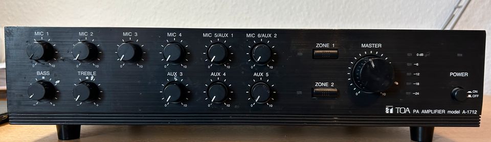 Verstärker TOA PA Amplifier A-1712 in Legden