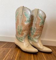 Western Boots Leder, Damen Cowboy Stiefel Bayern - Wolfratshausen Vorschau