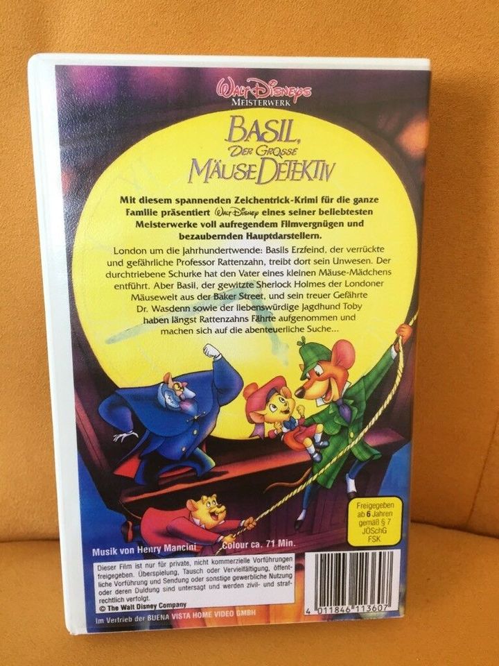 Walt Disney VHS Kassetten - 4 Stück Kinderfilme **1a Zustand** in Berlin