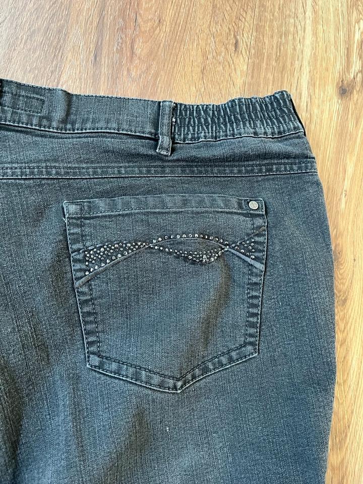 Damenjeans “Greta” von Zerres, Gr. 48 kurz, schwarz in Kaltenkirchen