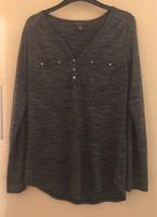 Basic Shirt grau meliert Bremen - Oberneuland Vorschau