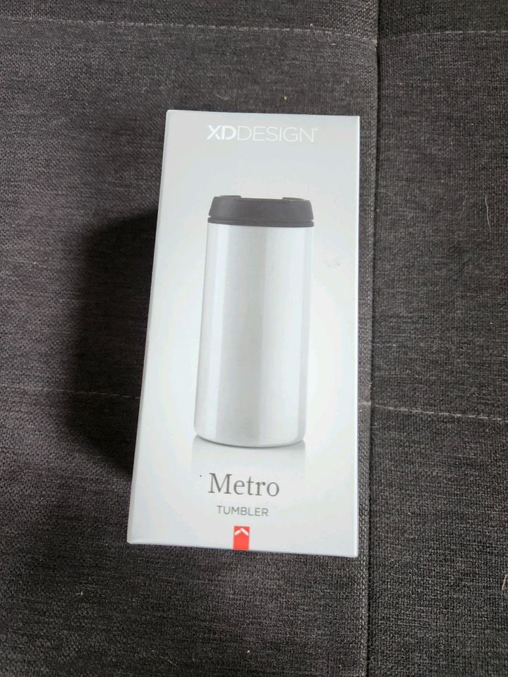 Thermobecher Metro Tumbler XD Design OVP in Westerkappeln