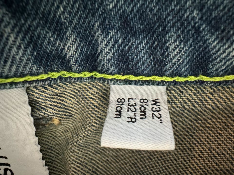 COLLUDION JEANS HOSE HERREN Gr 32 32 blau in Wöllstein