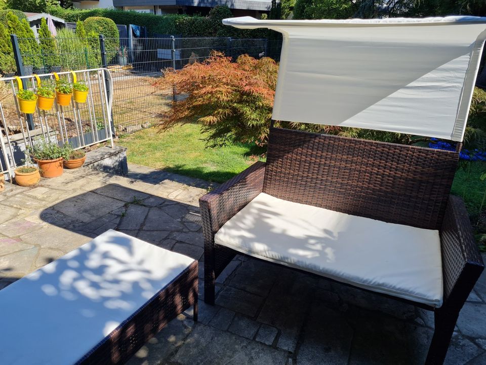 Garten Sofa Polyrattan in Hanau