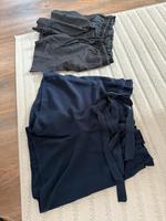 Zwei kurze Hosen Shorts blau nur schwarz Gr. M/38 Bayern - Buchloe Vorschau