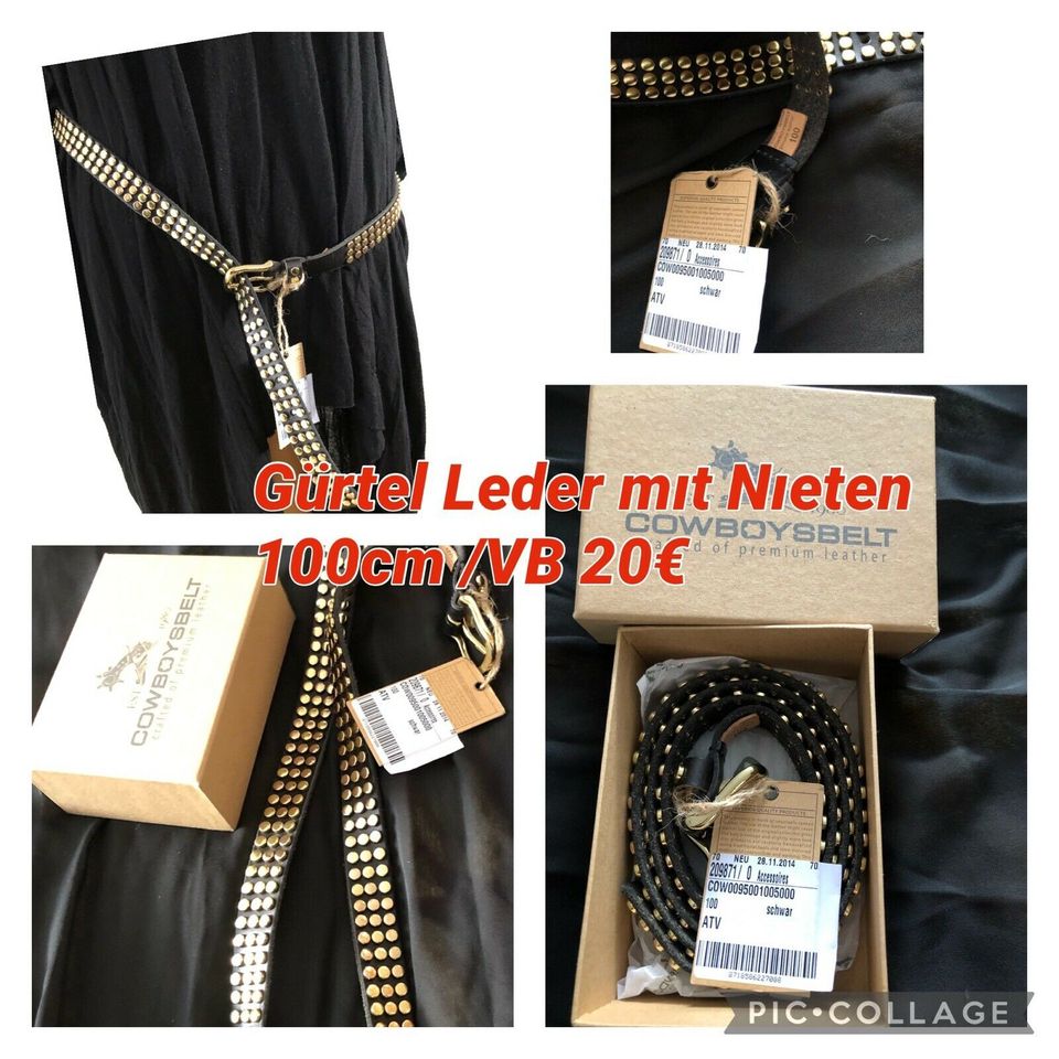 Accessoires zB. Tommy Hilfiger Leder Gürtel/ Taschen/Cape/ Neu in Duisburg