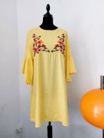 Hippie Mexico Tunika Sommer Kleid Flatterärmel L Bielefeld - Bielefeld (Innenstadt) Vorschau