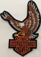 Harley Patch Aufnäher Davidson Bar and Shield Logo Adler Kutte US Bayern - Hohenaltheim Vorschau