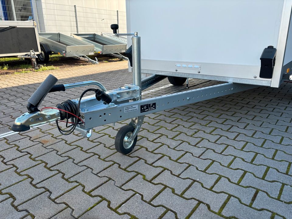 STEMA Kofferanhänger P-Box-Plywood 1300kg ( 2 Flügeltüren ) in Germersheim