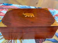 Schmuckkästchen Indien Holz Messing Elefant Motiv Sachsen - Rochlitz Vorschau