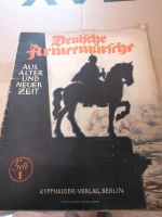 Deutsche Armeemärsche 1925 WW1 WW2 Lieder Antik Heft Buch Thüringen - Masserberg Vorschau