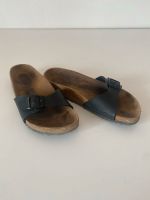 Birkenstock Pantolette Madrid, Gr. 38, schwarz matt Bayern - Grub a. Forst Vorschau