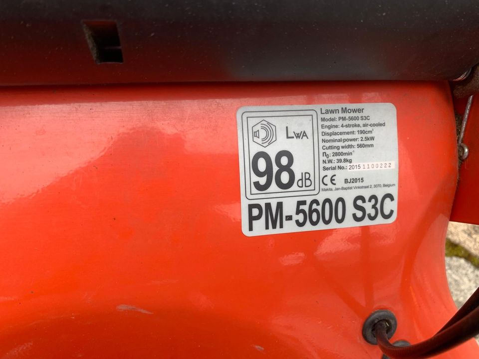 Dolmar PM-5600 S3C Benzin Rasenmäher mit Radantrieb+Fangkorb in Langquaid