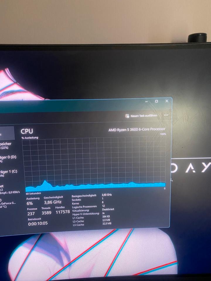 Neuer Gaming Pc - AMD Ryzen 5 3600 6 Core/ NVIDIA GeForce Gtx1650 in Unterschleißheim