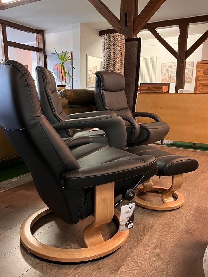 (FD) Stressless Sessel Consul Classic in Leder Batick in Fulda